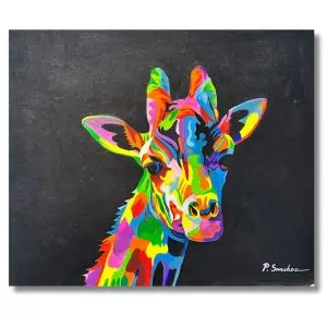 Colorful Giraffe