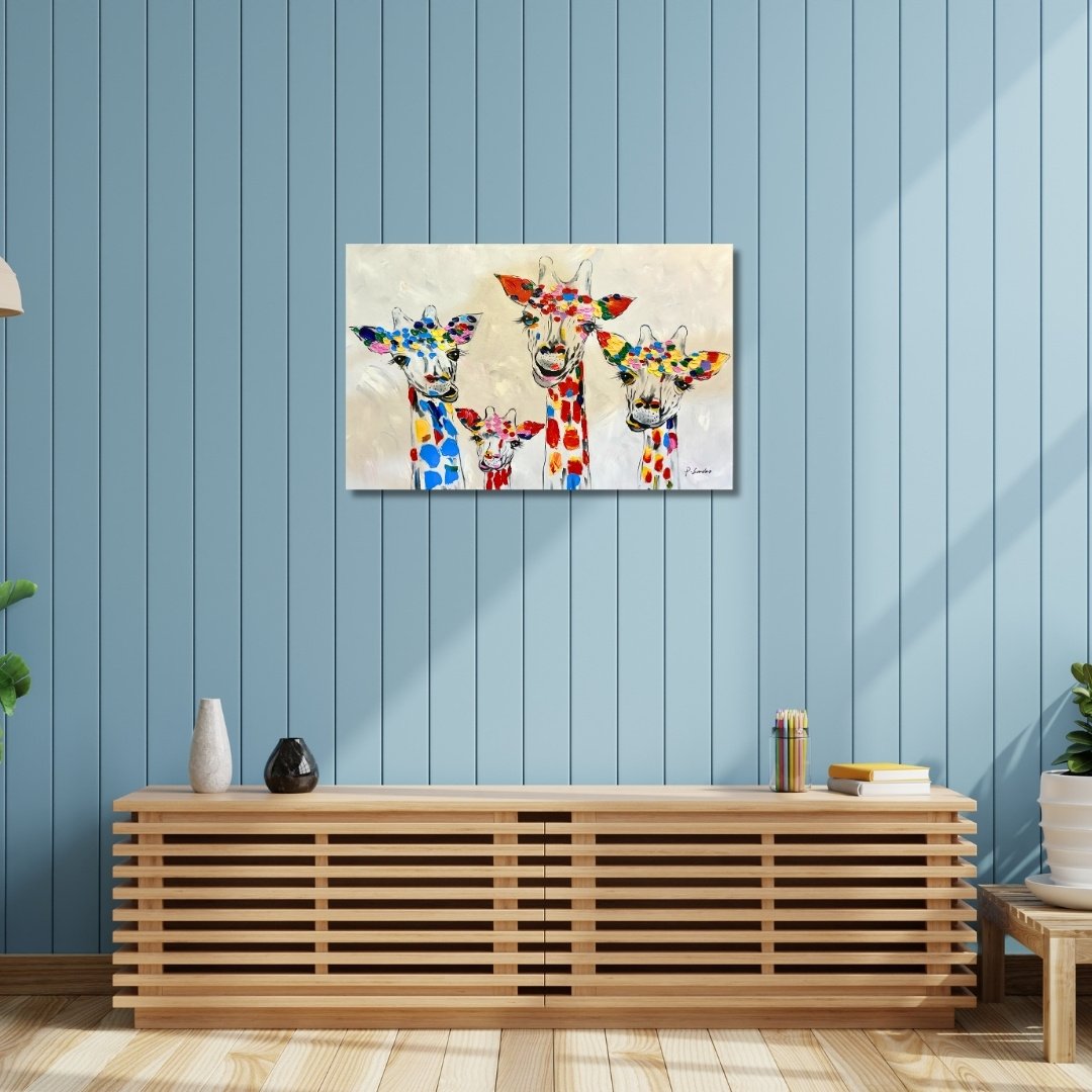 Funky Giraffe Family - Image 3