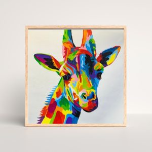 Colorful Giraffe 2