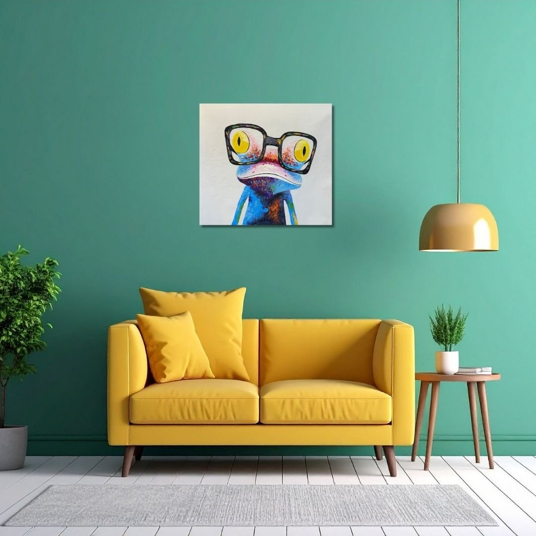 Funky Frog Painting - Image 2